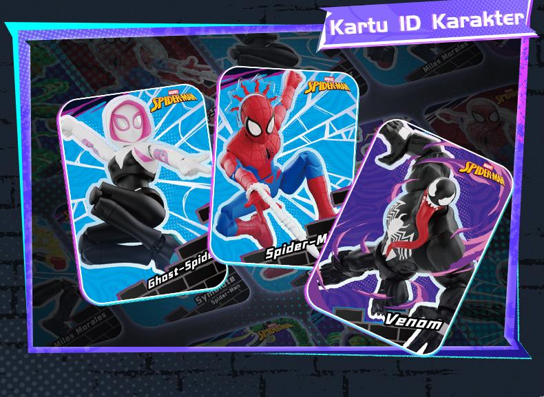 [HOT!]BLOKEES Marvel Spider-Man Galaxy Version 05 blind box Venom Spider-Man Secret 1/36  Spiderman blindbox GV05