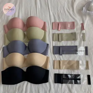 Bra Kemben Busa Tebal Lembut Bh Wanita Small Size Seamless Motif Polos Nyaman