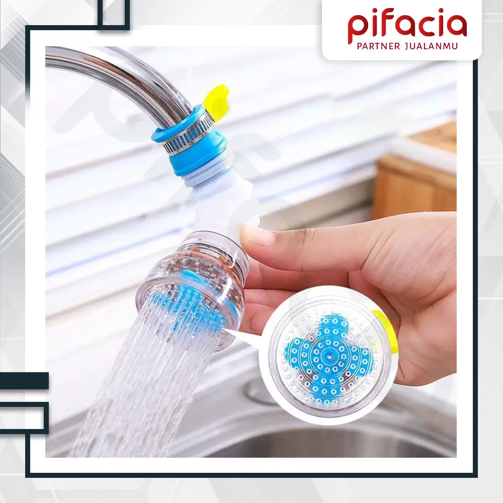Sambungan Kran Air Filter Aerator Putar Flexible Saringan Keran Air