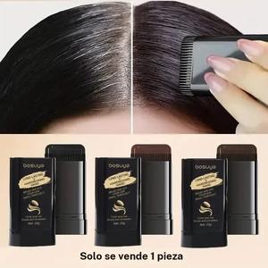 Peine para tinte de cabello, lápiz aplicador desechable para tinte de cabello, resistente al agua y al sudor, fácil de aplicar, portátil, recarga rápida, el color no se cae