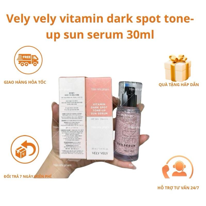  VELY VELY A213_ SERUM CHỐNG NẮNG NÂNG TONE SPF 50+ PA++++ Dành Cho Mọi Loại Da Chăm Sóc Da Hiệu Quả 