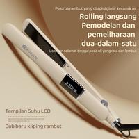 Gambar MAIMEITE Pelurus Rambut Keriting (2 in 1) Pemanasan 20 detik Pelindung Rambut Pengeriting Rambut Alat Pengeriting Rambut Otomatis - white dari MAIMEITE Store Kota Administrasi Jakarta Utara 3 Tokopedia