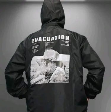 DOBUJAK COACH JAKET EVACUATION - JAKET PARASUT - JAKET WATERPROF Bomber Fit 2