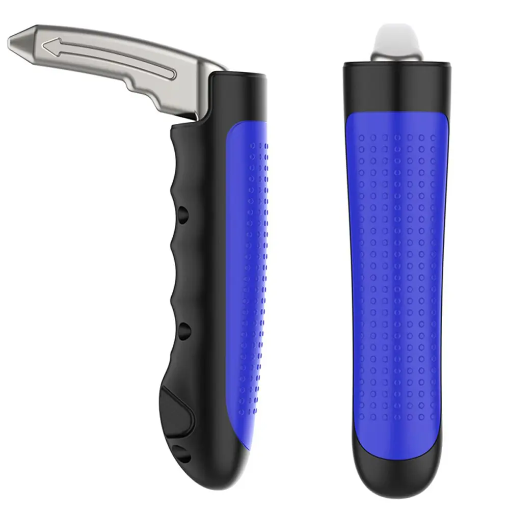 2 In 1 Vehicle Support Handle Portable Auto Support Door Handle Car Safety Hammer Non-Slip Safety Hammer for Elderly Handicapped