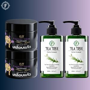 ซื้อ 2 แถม 2-ทรีทเม้นท์สปาเคลือบแก้ว .บำรุงเส้นผมด้วยเคราตินและสารยึดเกาะแกนผมให้สวยงามและเรียบลื่น บำรุงเส้นผมและเส้นผม เหมาะสำหรับผมทำสี ผมดัด และผมหยิก สามารถใช้เป็นครีมนวดผมได้ ครีมซ่อมแซมผมไหม้สำหรับเคราและผมหยาบ แชมพูและครีมนวด แชมพูอัญชันแท้สูตร