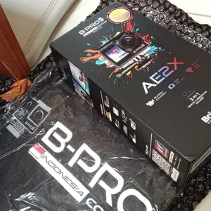 Brica BPRO5 Alpha Edition 4K Mark II X - AE2X Black Action Cam- Action Cam 4K