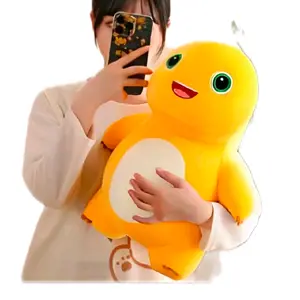 Boneka dino nailong ukuran L 35 cm