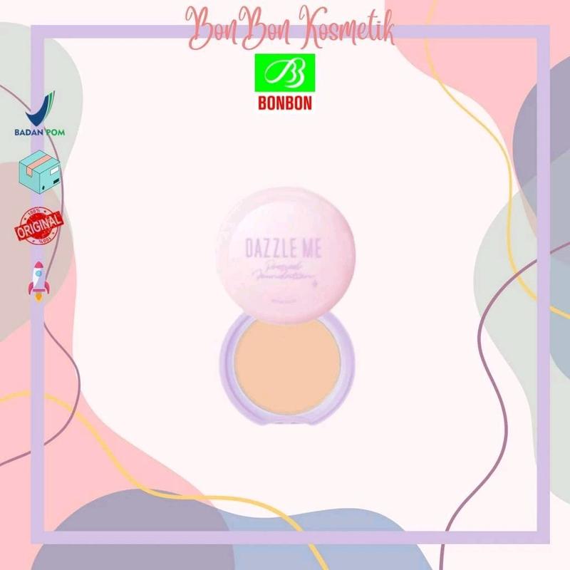 DAZZLE ME Muse Pressed Compact Powder Foundation ALL VARIAN 0