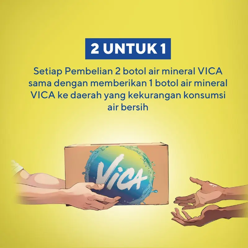 5 KARTON AIR MINERAL VICA PET 220ML [120 BOTOL] 7