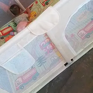 Pagar Bayi Pagar Kasur Pengaman Baby Pagar Mainan Anak Kolam Mandi Bola Box Bayi Baby Safe Anak-Anak Pink