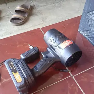 DECKER Mesin Blower Mini Portable Cordless Baterai 21V Jet Fan Turbo Blower Angin Blower Baterai Angin Kencang