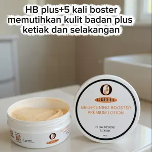 Orelia HB BPOM ORELIA BEAUTY BODY LOTION Brightening Booster Premium Lotion untuk Kulit Badan Plus Ketiak dan Selakangan