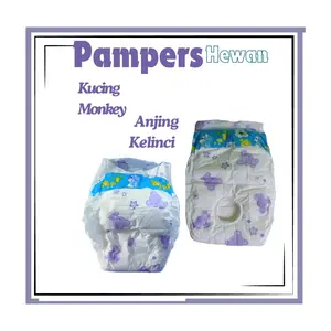 Pampers Kucing Popok Hewan Monkey Diapers Anjing Kecil Bayi Baru Lahir size S Baby