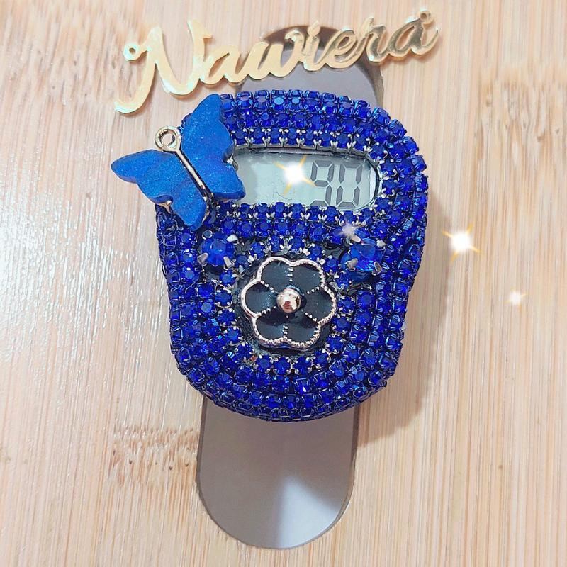 Tasbih digital Led Alarm Premium handmade by Nawierasmith ( et 10 ) Diamond Muslim 8