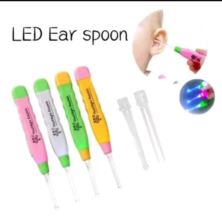 Korek Kuping LED Empuk dengan Bahan Silicon - Bayi 2