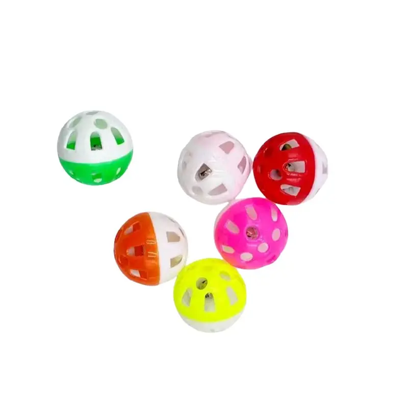 Mainan Bola Bola Lonceng Krincingan Bunyi/Bola Bel Lonceng motif jaring 0
