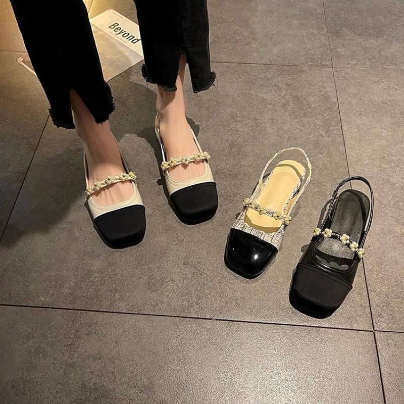 Product Introduction of Sandal Flat Shoes Wanita Import Terbaru Motif Bunga Sandal B27 5