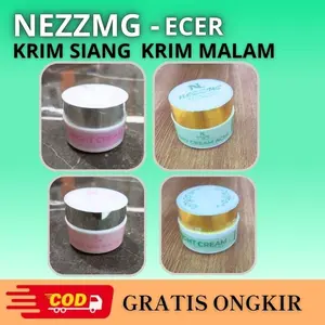 NEZZMG KRIM SIANG / KRIM MALAM - ACNE / NORMAL DAPAT DIGUNAKAN UNTUK WAJAH BERJERAWAT DAN BOPENG