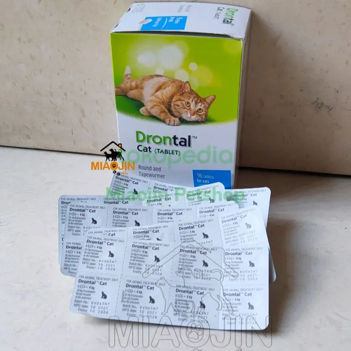 Drontal Cat - Obat Cacing Kucing Tablet