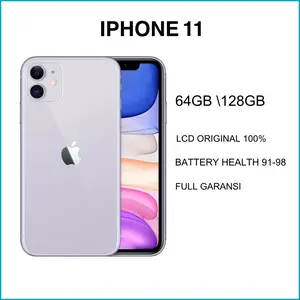[Bekas] IPHONE 11 64GB/128GB/256GB BH 90-98%+ SECOND ORIGINAL FULLSET MULUS LIKE NEW