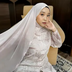 Qudsiyyah - Leody Classic Shawl (Pashmina Embroider Ceruty Bordir Premium)