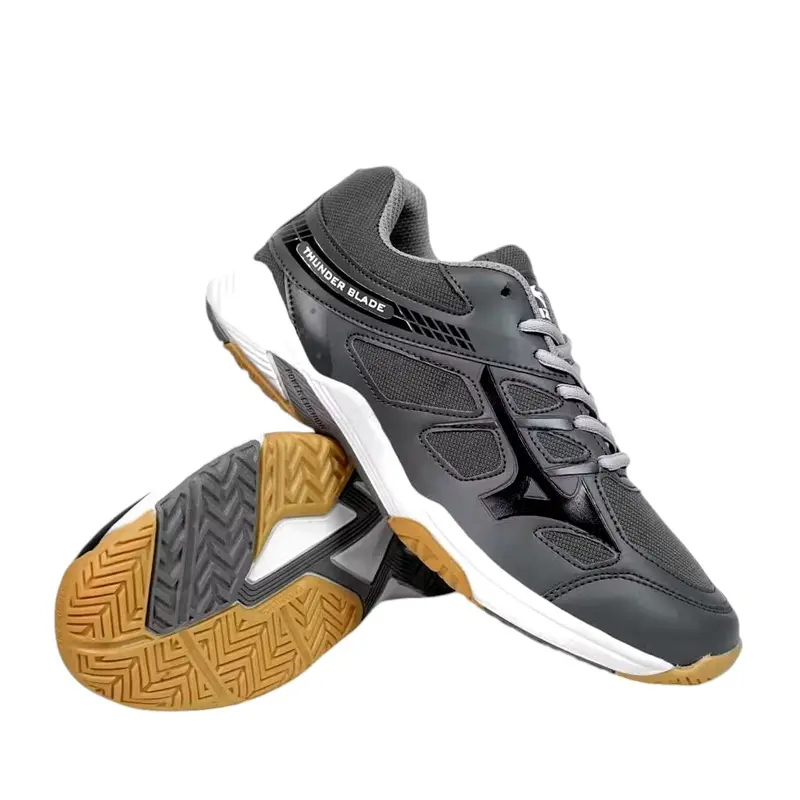 Sepatu Olahraga Badminton voly Bulutangkis Terbaru Busa TPR Karet Gym Outdoor standar cascade hijau 7