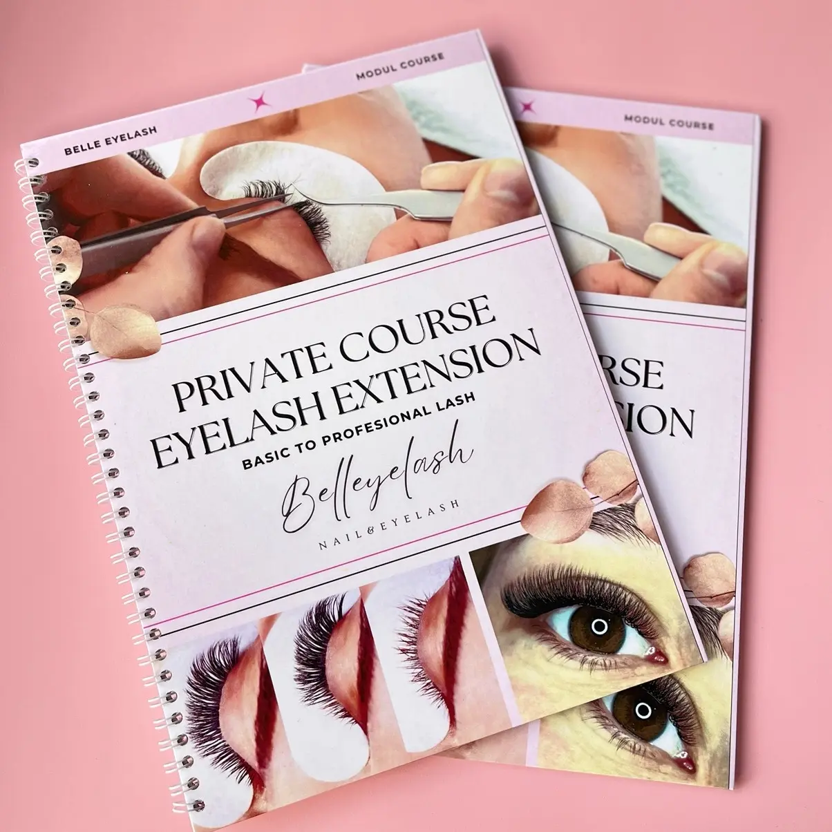 modul eyelash extention/buku course eyelash extention lengkap
