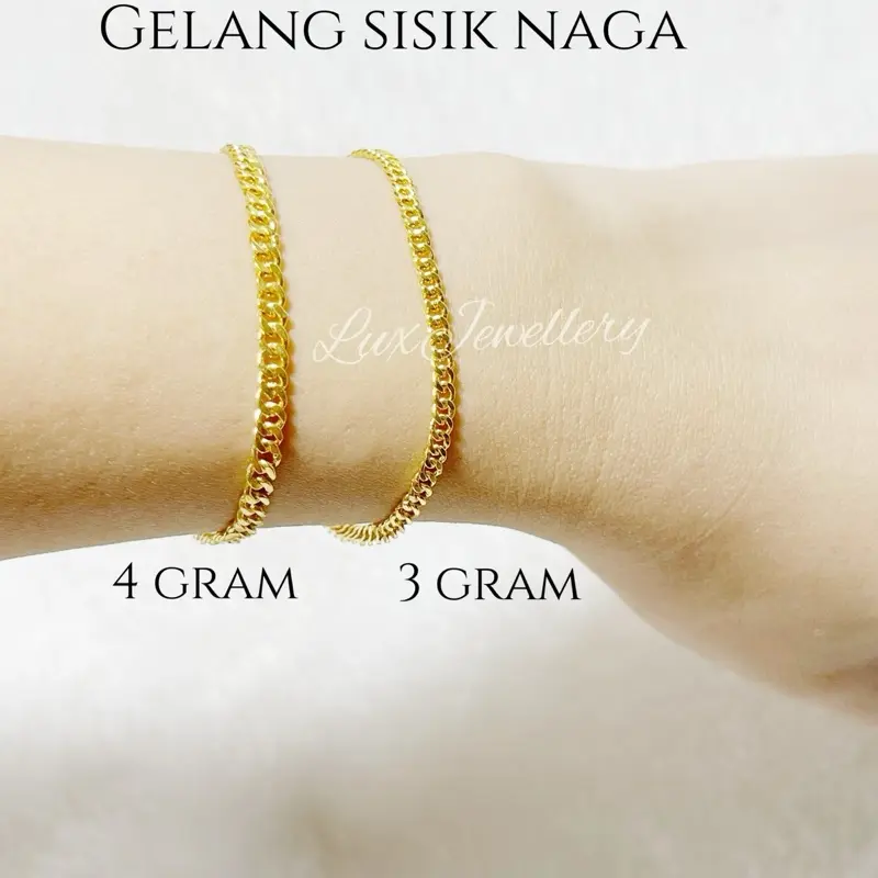 Gelang wanita model sisik naga 0