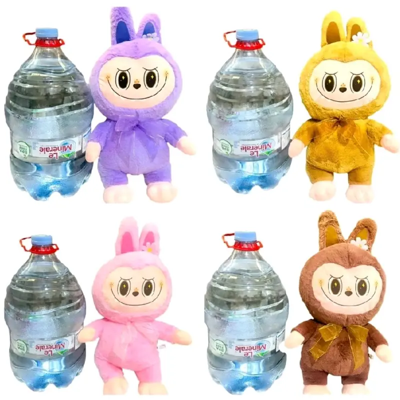 Bisa COD boneka labubu bahan halus viral banyak pilihan warna 7