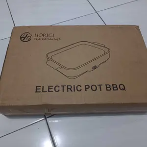 [RUMAE] Panggangan Listrik Portable Multifungsi BBQ Anti Lengket