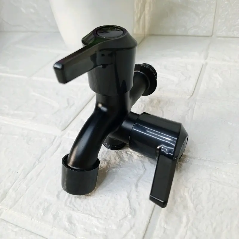 KRAN CABANG STAINLESS ANTI KARAT MODEL PUTAR DRAT 1/2 INCI BISA UNTUK SELANG SHOWER 5