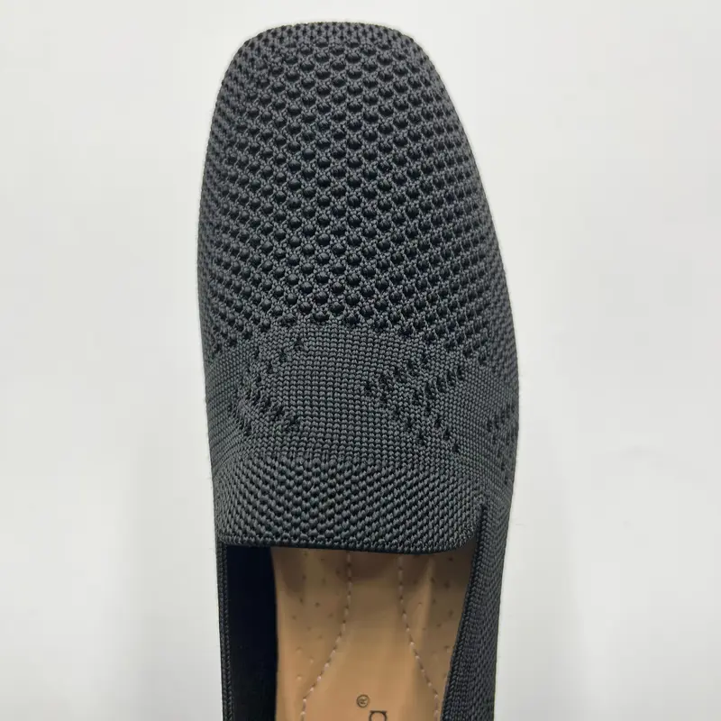 Laviola 4333 LSF - Flat Shoes Rajut Wanita Apricot, Black dan Blue Kerja 4