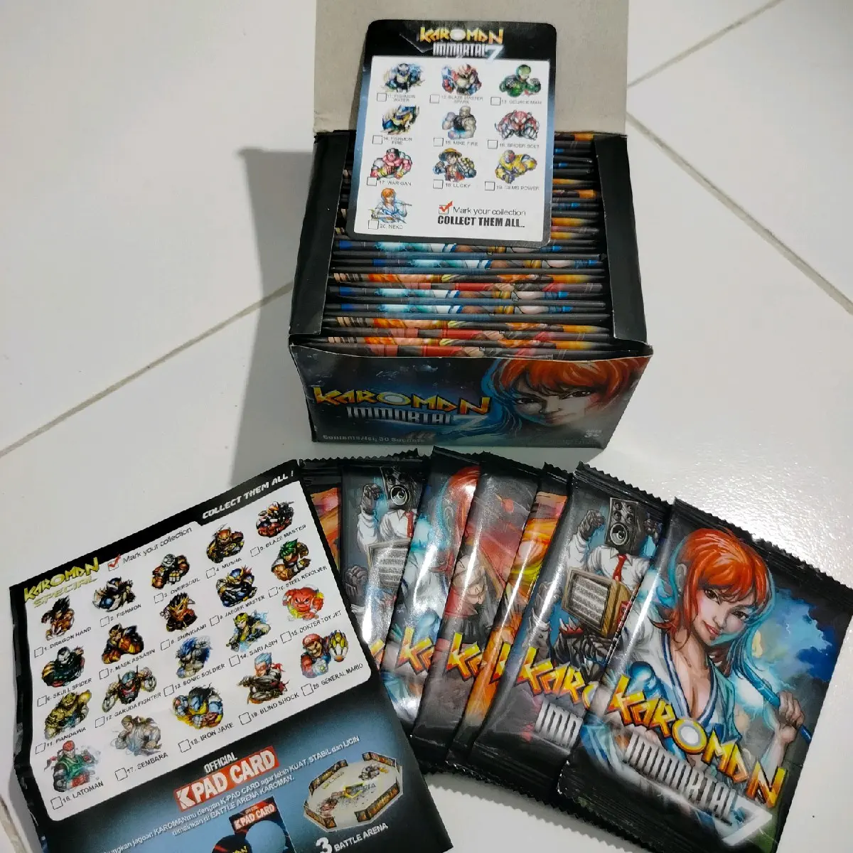 10 pcs KAROMAN IMMORTAL 7 3D Games
