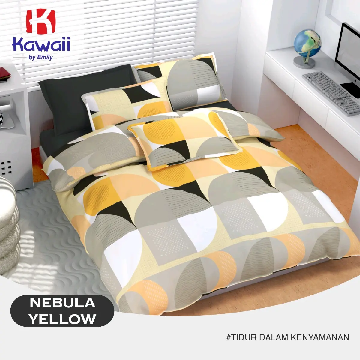 Sprei homemade 180x200 T20 motif terbaru