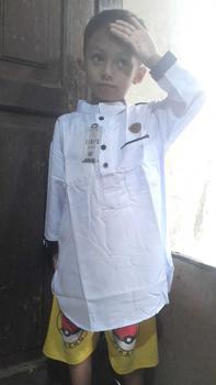 Product Review of Baju koko anak laki-laki Muslim lengan 3/4 usia 5-9 tahun Kain Lembut from T**E 0