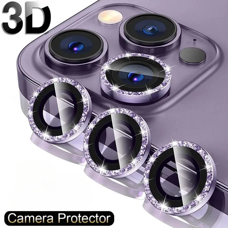 Camera Lens Protector for IPhone 11 12 13 Pro Max Mini 15 Pro Max Protective Glass for IPhone 14 Pro Max Camera Lens Glass
