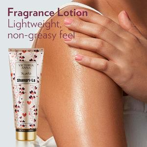 VICTORIA ANNA 236ml Body Lotion Shangri-La Fragrance 24 hours long lasting women fragrance floral natural scent lightweight non-greasy  Moisturizer treatmen smooth silky skin whiting original beauty white knee cream elbow neck whitening  Gift Cosmetic