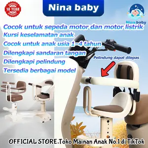 [Ready Stock] Kursi Motor Anak Matic Boncengan Anak Motor Matic Tempat Duduk Anak Di Motor Matic