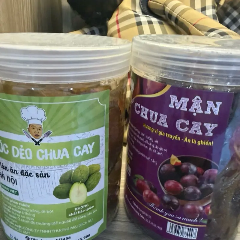 Tùng Food - Cóc Dẻo Thái Lát Mận Hậu Chua Cay Kèm Muối Hương Vị Đặc Sản Hà Nội