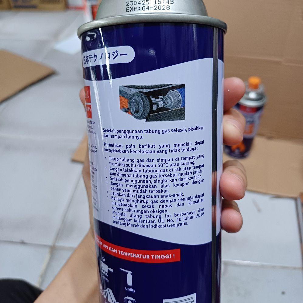 【 COD 】Paket Hemat 3 kaleng gas portabel untuk kompor portable dan torch Kitchenware