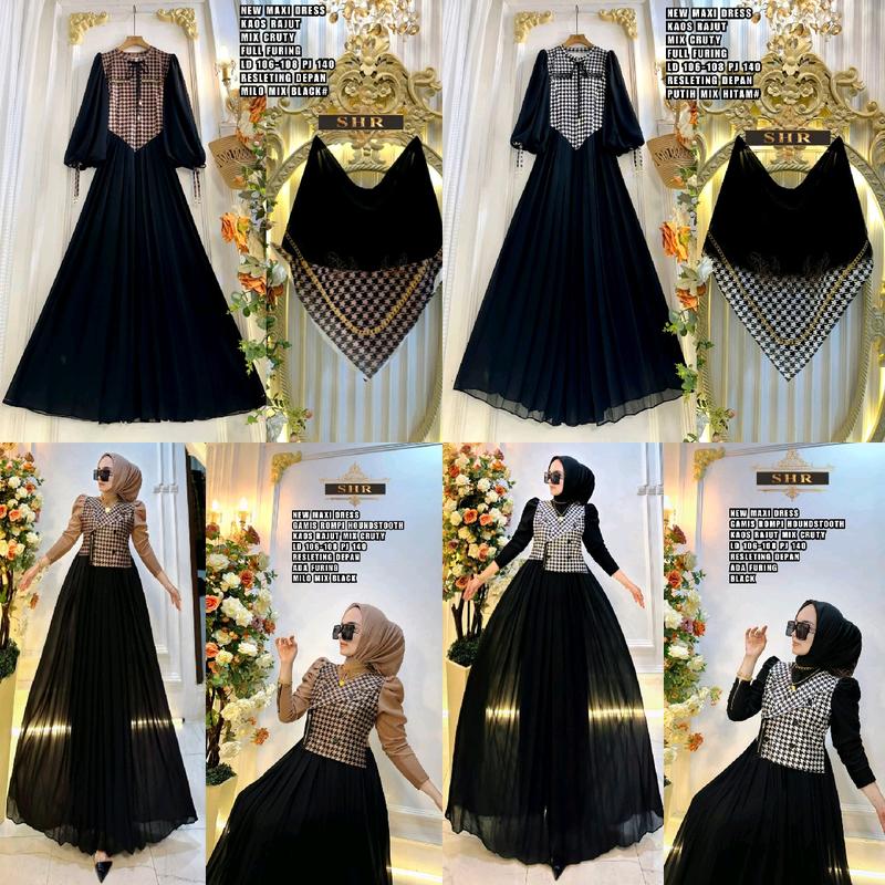 Kode eta 18 gamis rompi kekinan original SHR 1