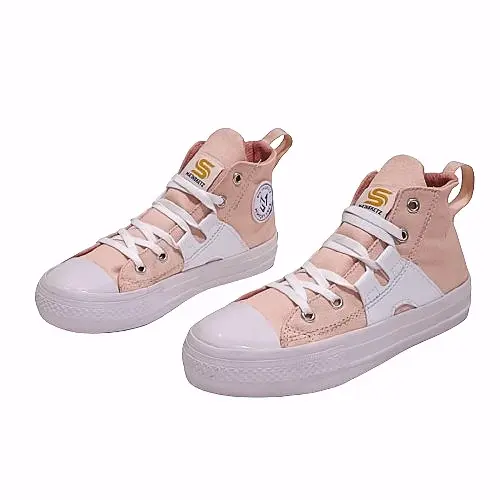 MA'INSKETZ sepatu boot anak perempuan sepatu sneaker anak cv haig peach fashion 2