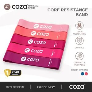 Resistance Band Loop COZA Resistance Band Yoga Karet Yoga Fitness Elastis Alat Latihan Olahraga
