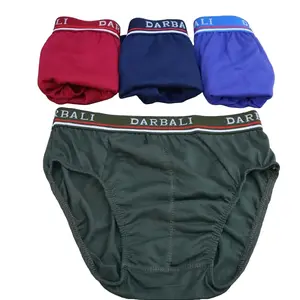 6Pcs Celana Dalam Pria Karet Darbali/Sporty Nyaman Boxer Dewasa Katun