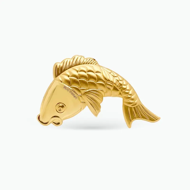Michael Trio - Koi 999 0.2g Pure Gold Coin