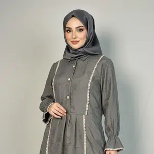 EGYPT Dress Gamis Wanita Elegan Lebaran Terbaru 2026 Model EFANI Desain Syar'i Trendy untuk Muslimah