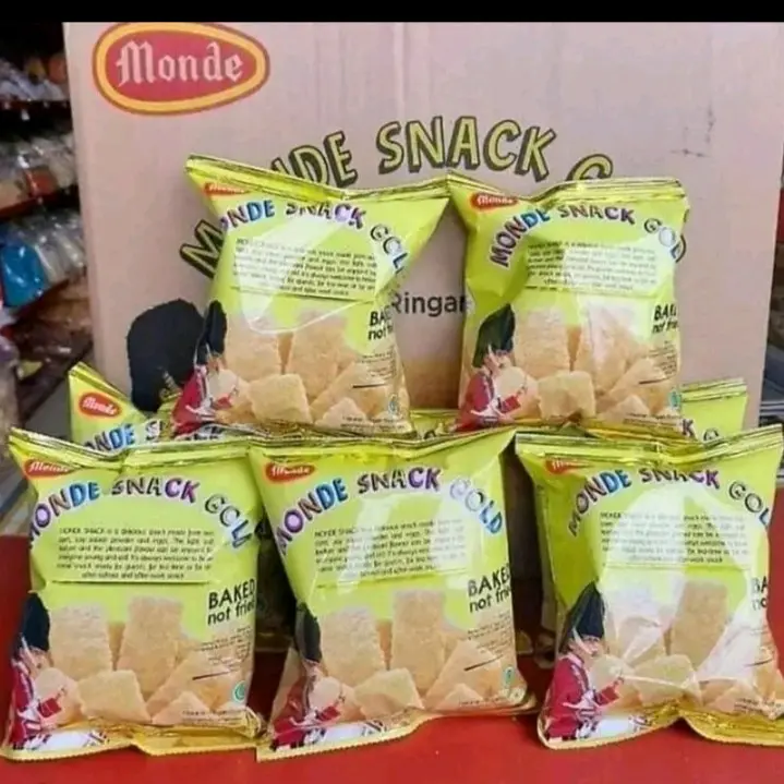 Monde snack gold (paket 10 pcs) Monde snack gold Gift Food 1