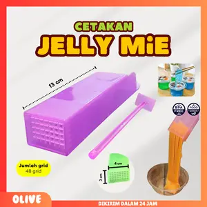 Cetakan Jelly Mie Agar Agar Jelly Mold Cetakan Pembuat Agar Bentuk Alat Pemotong Puding
