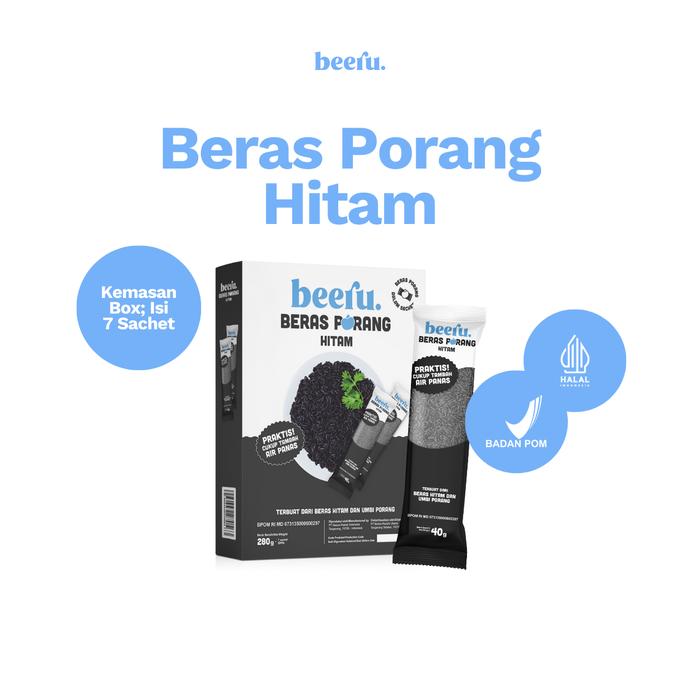 Gambar Beeru Beras Porang Hitam Box - Shirataki Konjac Rice dari Beeru Official Store Kota Tangerang Selatan Tokopedia