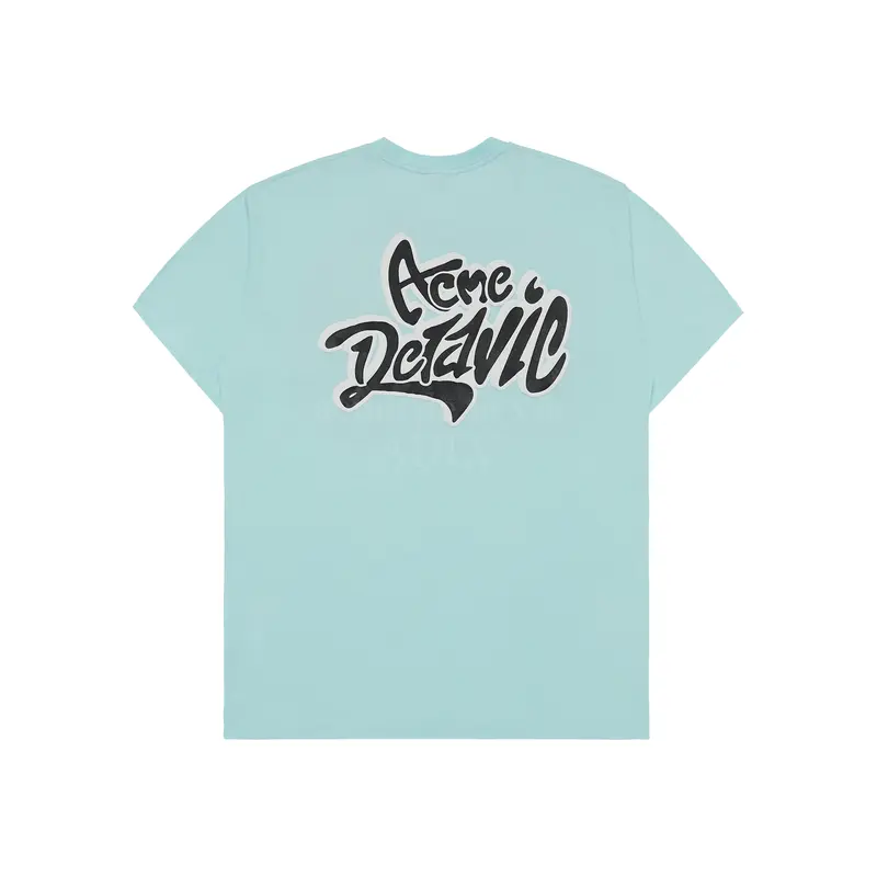 ADLV Graffiti Font Logo Short Sleeve T-Shirt (Overseas Exclusive) Mint - Kaos Oversize Wanita Pria Acme de la vie 1